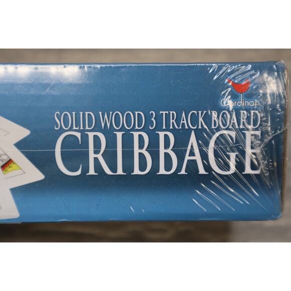 NEW Cardinal Industries Deluxe High-quality Solid Wood Folding Cribbage Set - Picture 11 of 12